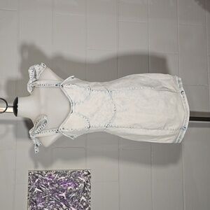 Vestique White Denim Dress